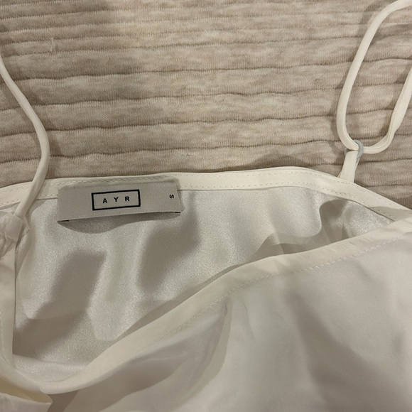NWT AYR Wishful Thinking Soft White Cami Size Small - Picture 2 of 5